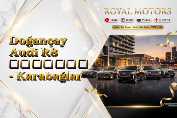 Doğançay Audi R8 გაყიდვა - Karabağlar