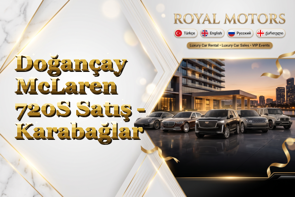 Doğançay McLaren 720S Satış - Karabağlar