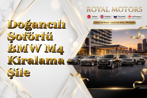Doğancılı Şoförlü BMW M4 Kiralama - Şile