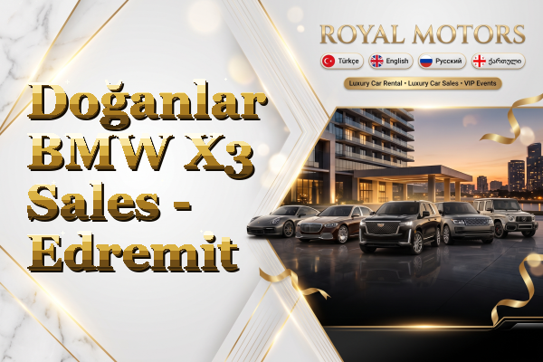 Doğanlar BMW X3 Sales - Edremit