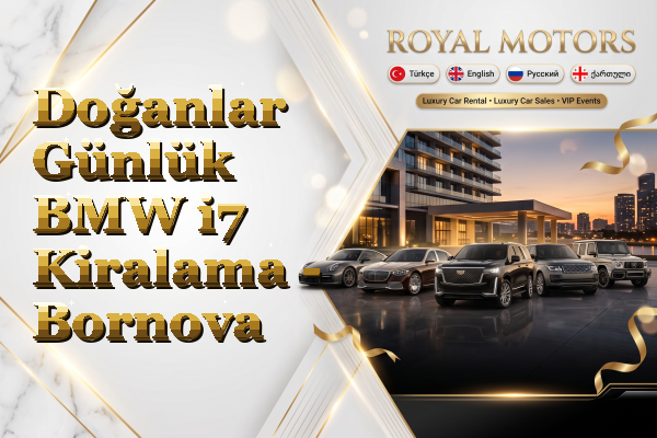 Doğanlar Günlük BMW i7 Kiralama - Bornova
