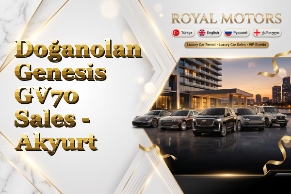 Doğanolan Genesis GV70 Sales - Akyurt