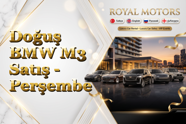 Doğuş BMW M3 Satış - Perşembe