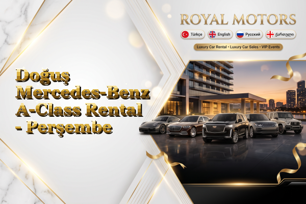 Doğuş Mercedes-Benz A-Class Rental - Perşembe