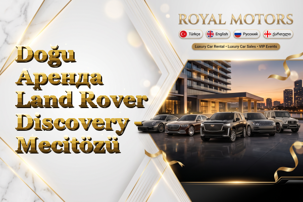 Doğu Аренда Land Rover Discovery - Mecitözü