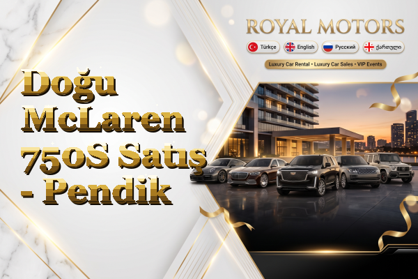 Doğu McLaren 750S Satış - Pendik