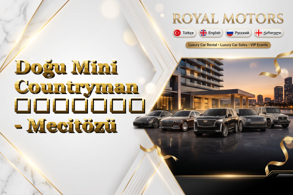 Doğu Mini Countryman გაყიდვა - Mecitözü