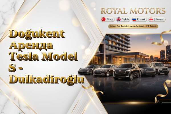 Doğukent Аренда Tesla Model S - Dulkadiroğlu