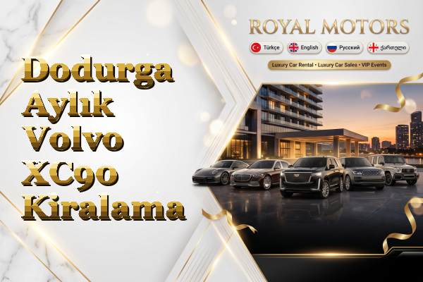 Dodurga Aylık Volvo XC90 Kiralama