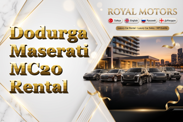 Dodurga Maserati MC20 Rental