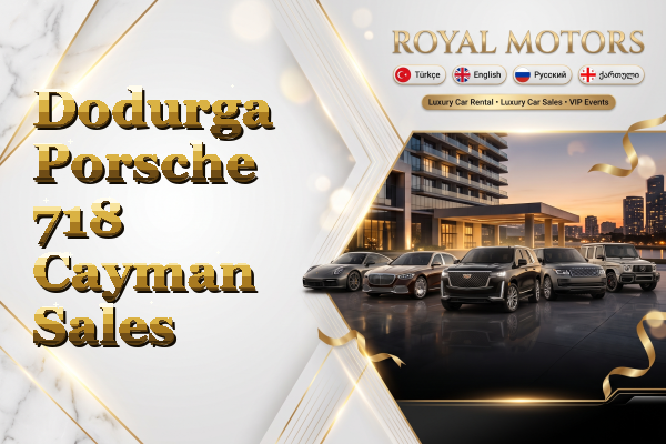 Dodurga Porsche 718 Cayman Sales