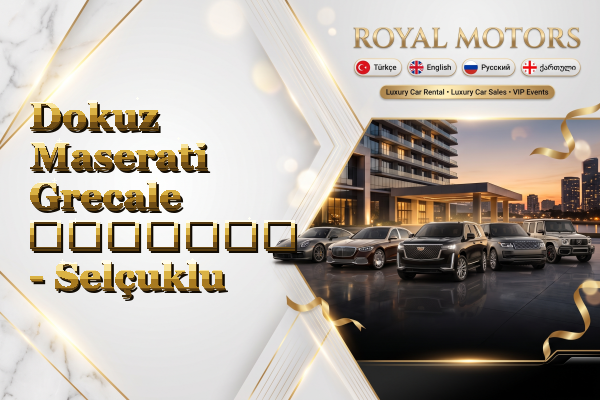 Dokuz Maserati Grecale გაყიდვა - Selçuklu