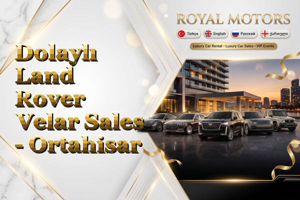 Dolaylı Land Rover Velar Sales - Ortahisar