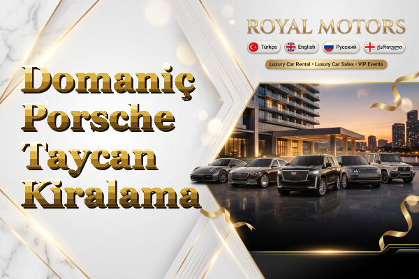 Domaniç Porsche Taycan Kiralama