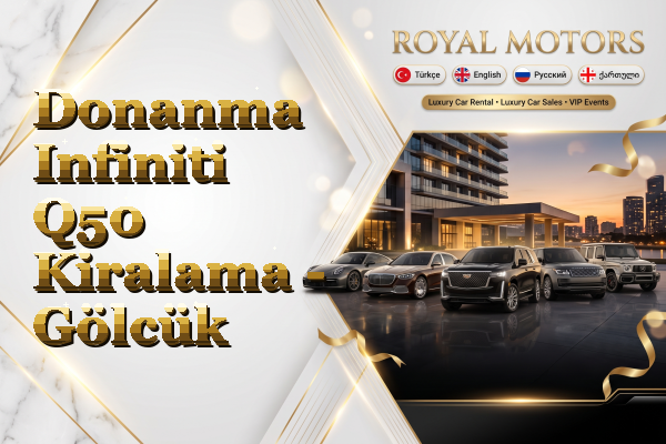 Donanma Infiniti Q50 Kiralama - Gölcük