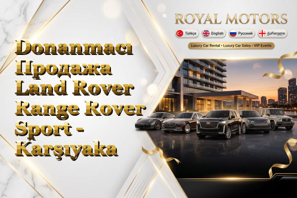 Donanmacı Продажа Land Rover Range Rover Sport - Karşıyaka
