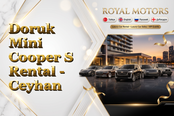 Doruk Mini Cooper S Rental - Ceyhan