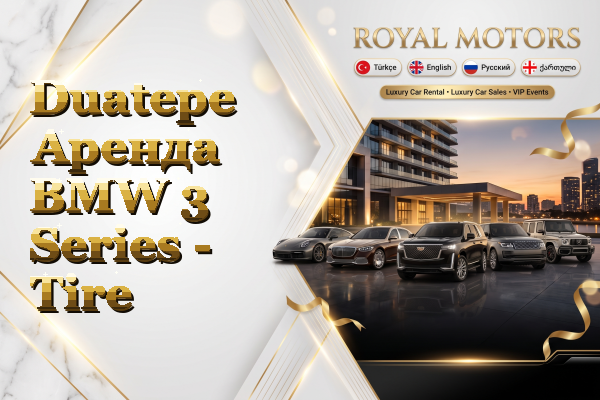 Duatepe Аренда BMW 3 Series - Tire
