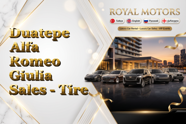 Duatepe Alfa Romeo Giulia Sales - Tire