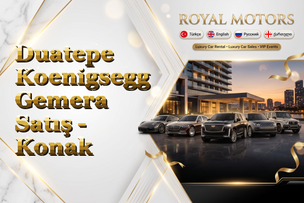Duatepe Koenigsegg Gemera Satış - Konak