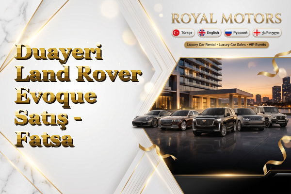 Duayeri Land Rover Evoque Satış - Fatsa