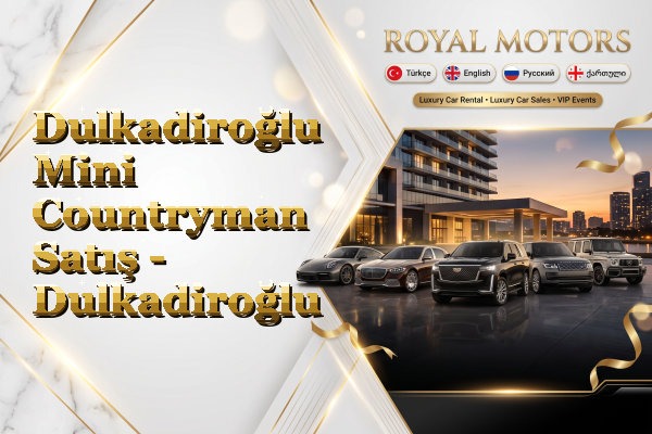 Dulkadiroğlu Mini Countryman Satış - Dulkadiroğlu