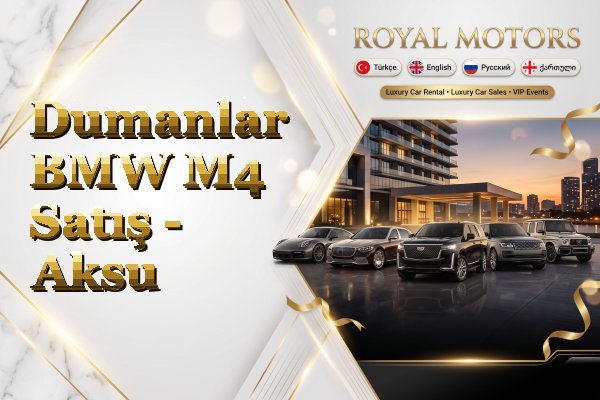 Dumanlar BMW M4 Satış - Aksu
