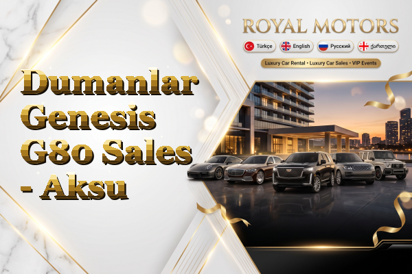 Dumanlar Genesis G80 Sales - Aksu