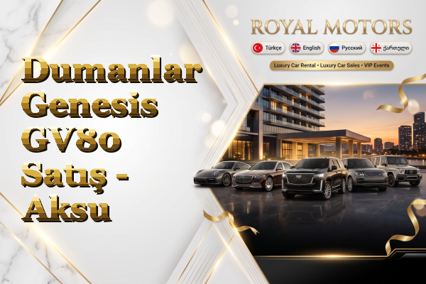 Dumanlar Genesis GV80 Satış - Aksu