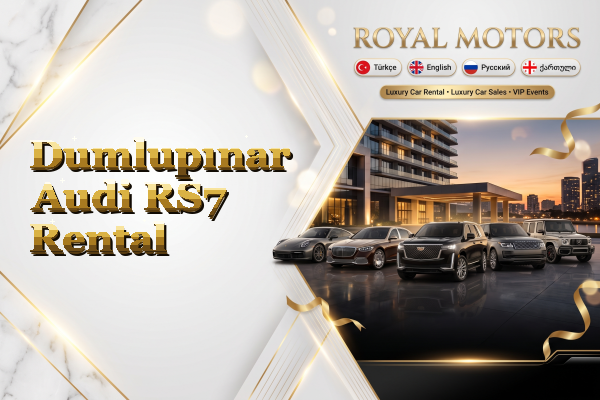 Dumlupınar Audi RS7 Rental