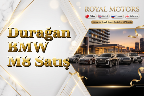 Durağan BMW M8 Satış