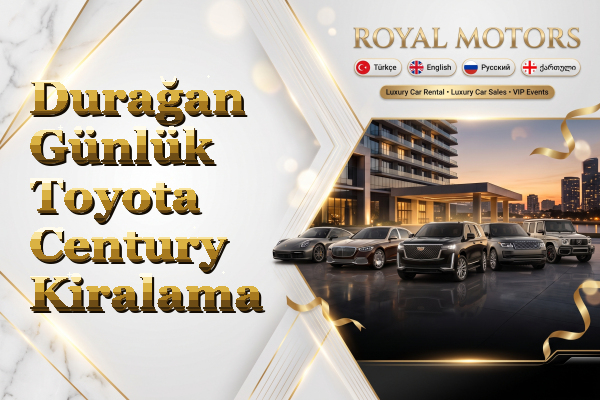 Durağan Günlük Toyota Century Kiralama