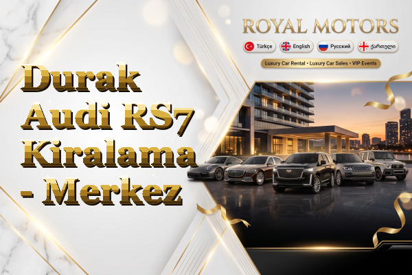 Durak Audi RS7 Kiralama - Merkez