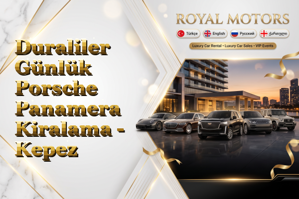 Duraliler Günlük Porsche Panamera Kiralama - Kepez