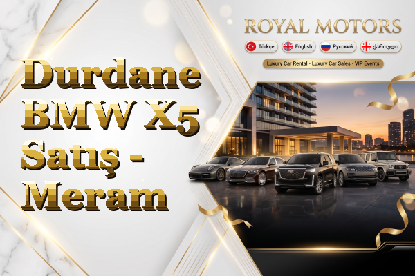 Durdane BMW X5 Satış - Meram