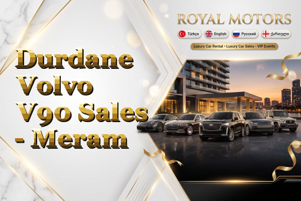 Durdane Volvo V90 Sales - Meram