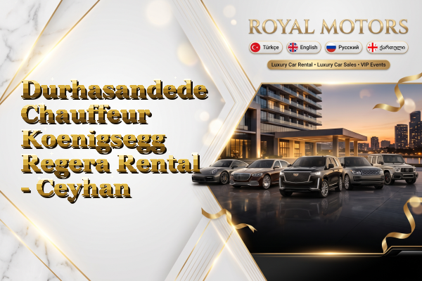 Durhasandede Chauffeur Koenigsegg Regera Rental - Ceyhan