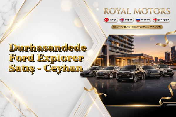 Durhasandede Ford Explorer Satış - Ceyhan