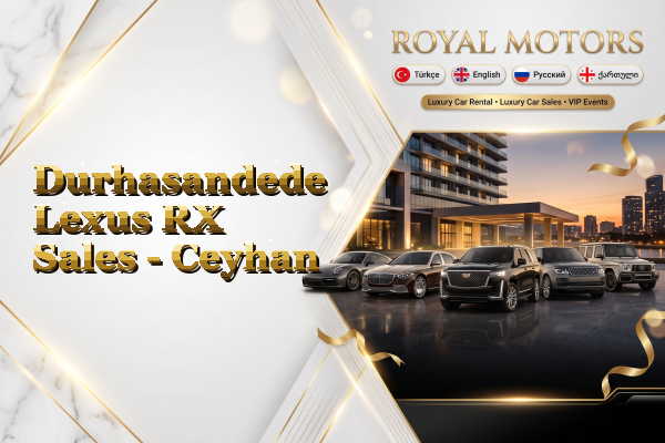 Durhasandede Lexus RX Sales - Ceyhan