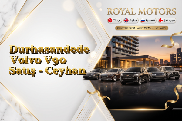 Durhasandede Volvo V90 Satış - Ceyhan