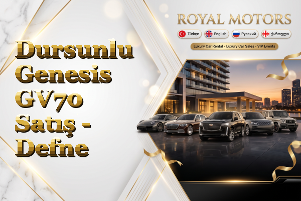 Dursunlu Genesis GV70 Satış - Defne