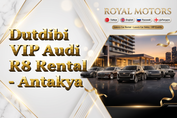 Dutdibi VIP Audi R8 Rental - Antakya