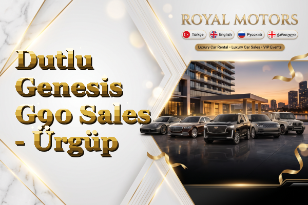 Dutlu Genesis G90 Sales - Ürgüp