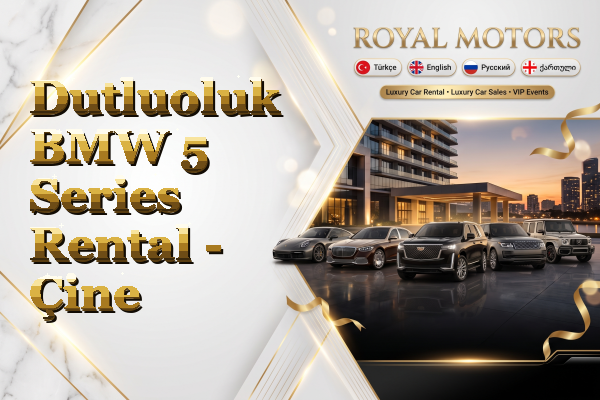 Dutluoluk BMW 5 Series Rental - Çine
