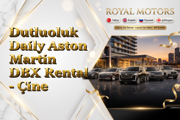 Dutluoluk Daily Aston Martin DBX Rental - Çine