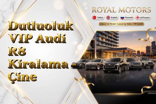 Dutluoluk VIP Audi R8 Kiralama - Çine
