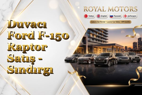 Duvacı Ford F-150 Raptor Satış - Sındırgı