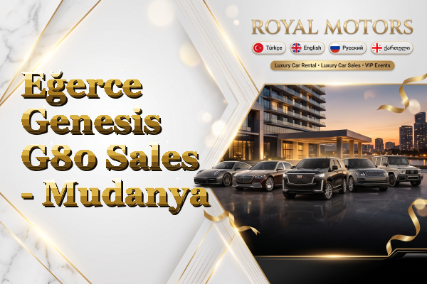 Eğerce Genesis G80 Sales - Mudanya
