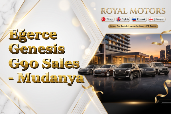Eğerce Genesis G90 Sales - Mudanya
