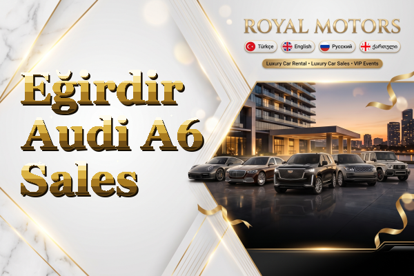 Eğirdir Audi A6 Sales